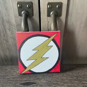 DC Superhero Flash Canvas 3x3